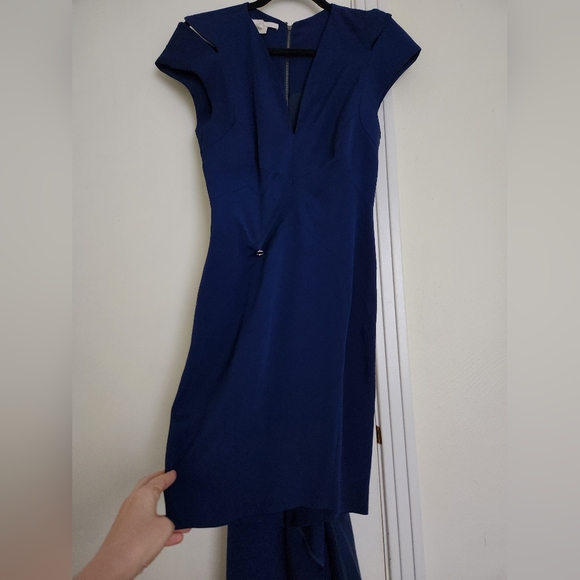 Antonio Berardi Elegant Blue Dress - Picture 3 of 7